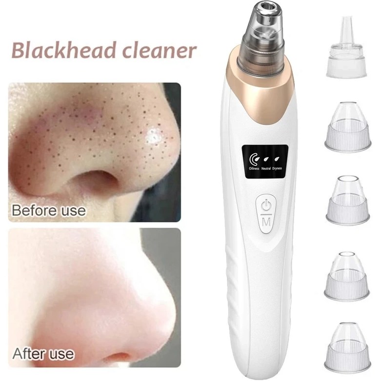 دستگاه میکرودرم خانگی پاکسازی و مکنده جوش سرسیاه مدل KH-109