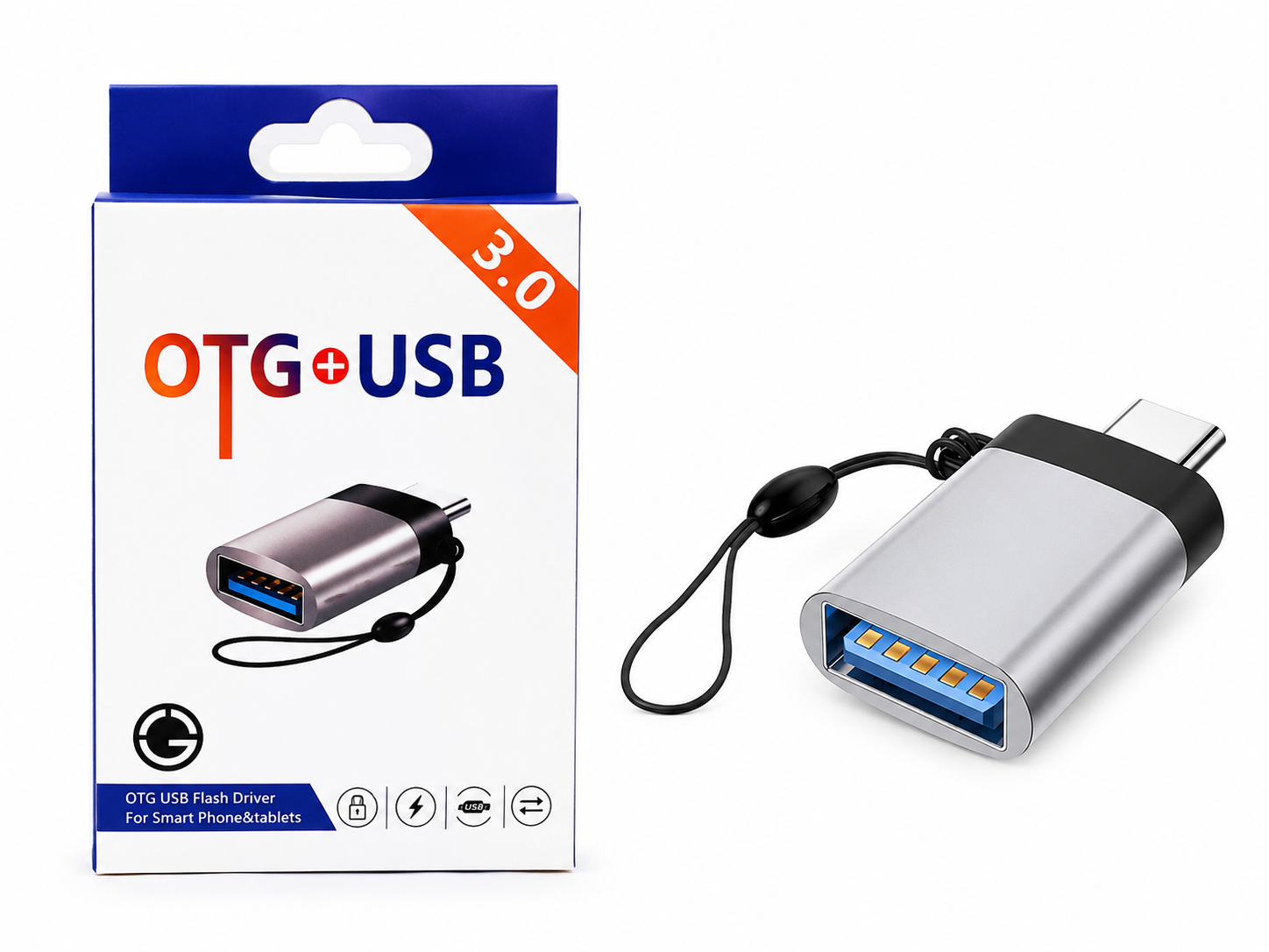 تبدیل OTG تایپ سی با سرعت انتقال بالا USB 3.0
