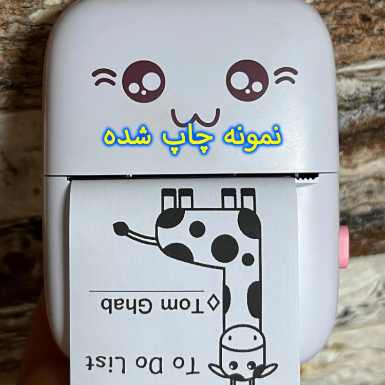 مینی پرینتر حرارتی مدل گربه