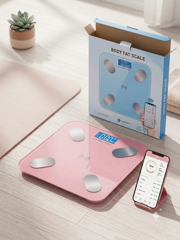 ترازو هوشمند دیجیتال وزن کشی Body Fat Scale | تشخیص چربی بدن | ظرفیت ۱۸۰ کیلوگرم