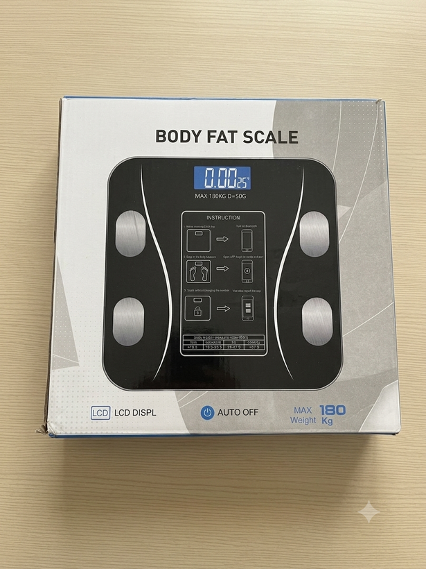 ترازو هوشمند دیجیتال وزن کشی Body Fat Scale | تشخیص چربی بدن | ظرفیت ۱۸۰ کیلوگرم