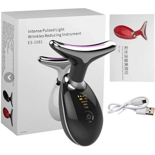 ماساژور و لیفتینگ صورت و گردن مدل ES-1081 (رفع غبغب و گونه گذار)
