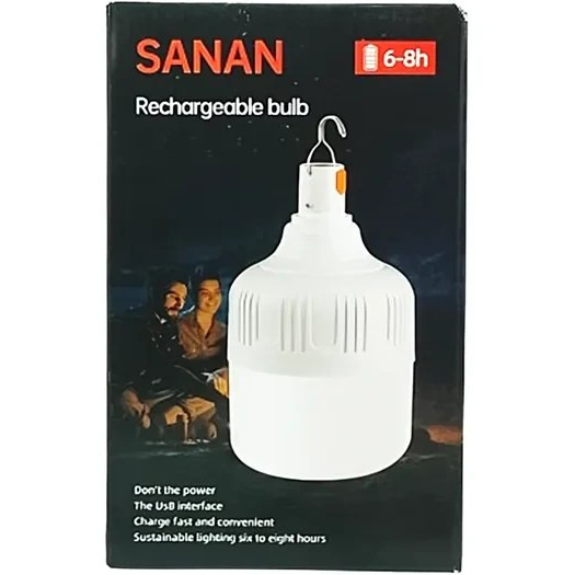 لامپ شارژی 40 وات 4000 میلی آمپر برند Sanan